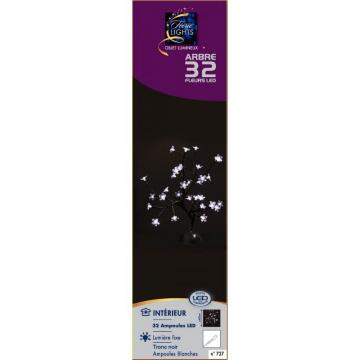 Arbre lumineux 32 led Rose