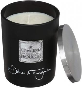 Bougie Parfumée  délices de frangipanier Pot en Verre   1Kg