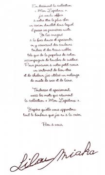 Cadre photos Bébé coeur en Bois à poser Lilou Miaka