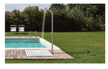 Rejilla / Estante de ducha Plataforma 57 x 57 cm