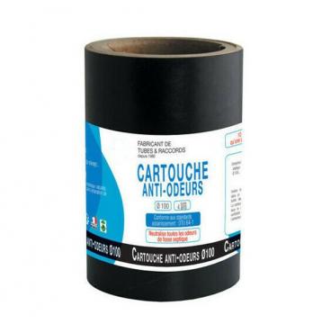 Cartouche / Filtre anti-odeur diamètre 100 fosses septique