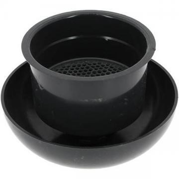 Chapeau de ventilation Ø 80 mm Ardoise avec Moustiquaire