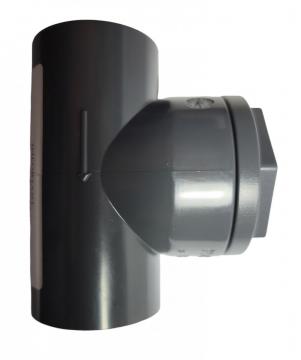 Clapet anti-retour à battant Ø 32 PVC  Pression Piscine Eaux usées Eau Potable