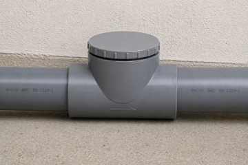 Clapet anti retour en PVC D40