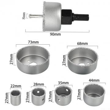 Coffret de scies cloche au carbure de tungstène 9pcs