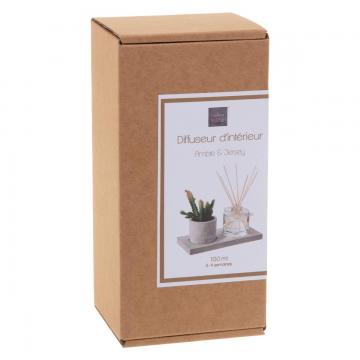 Coffret diffuseur Senteur Ambre et Jersey