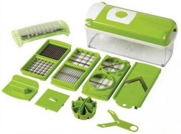 Taille-légumes Ibili - Inox Et Plastique Vert - Dimensions 17,5 X 21,5 X 13,5 Cm