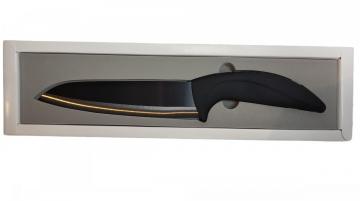 Couteau de cuisine céramique noire 27 cm