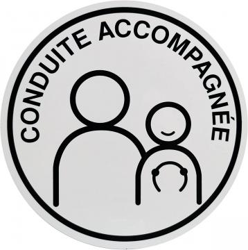 Disque '' Conduite Accompagnée '' adhésif Outile