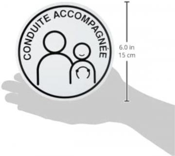 Disque '' Conduite Accompagnée '' adhésif Outile