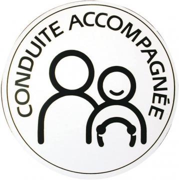 Disque Conduite accompagnée électrostatique AAC