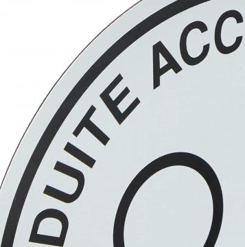 Disque magnetique Conduite ACCOMPAGNEE - AAC Apprentissage Accompagne de la Conduite