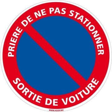 Disque ne pas stationner