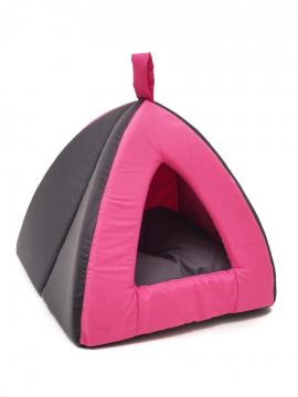 Dôme tipi coussin amovible Rose