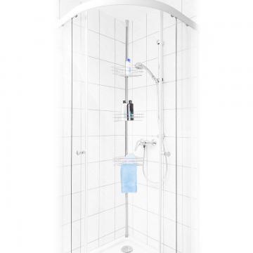 Etagere de douche telescopique Acier chromé