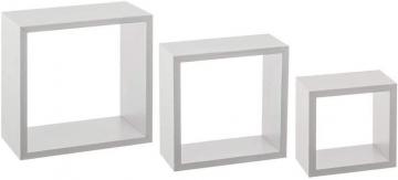 ETAGERE MURALE CUBE X3  Blanche