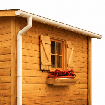 Etrier galvanisé pour plaque gouttiere 160