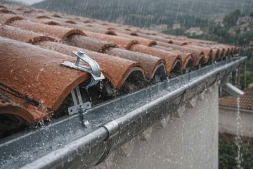 Etrier galvanisé pour tuile romane 22mm