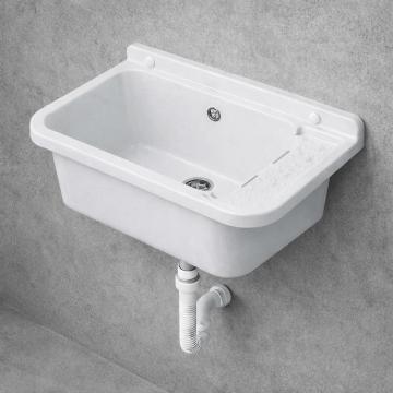 Evier-mural-en-PP-Blanc-