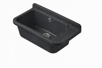 Evier-mural-en-PP-Noir-50cm