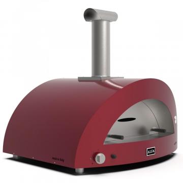 Four-Alfa-5-pizza-a-bois-et-gaz-rouge-antique