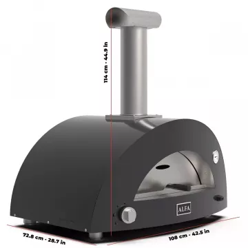 Four-Alfa-à-bois-3-pizza-Gris-ardoise
