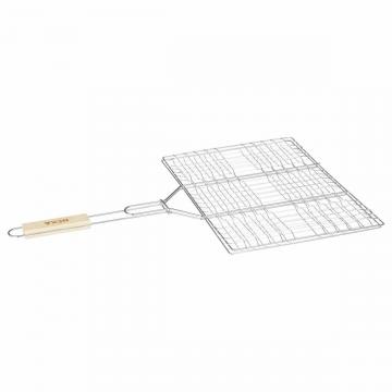 Grille de cuisson barbecue double 30 x 40