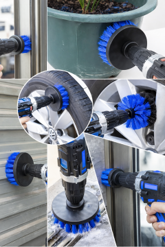 Jeu de 3 brosses pour visseuse