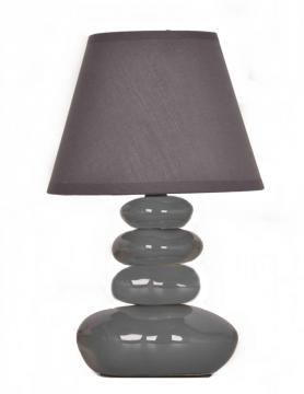 Lampe de table galets  gris