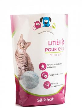 Litiere pour chat  gel de silice