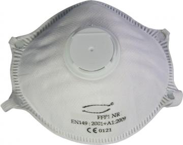 Masque de protection FFP1 Avec Valve Poussiere virus x 2