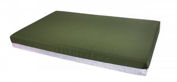 Matelas déhoussable imperméable pour chien  50 x 80 cm Vert