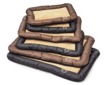 Matelas fourrure marron