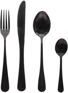 Menagere-en-inox-noir-16pcs