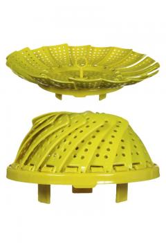 Panier vapeur retractable