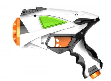 Pistolet semi automatique flechettes en mousse