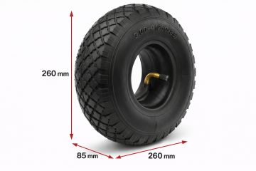 Pneu chariot 3.00-4 V6605 + chambre a air
