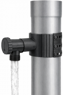 Recuperateur d'eau de pluie anthracite