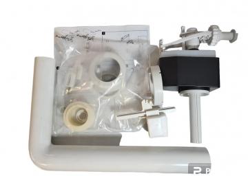 Reservoir WC Double touche semis-bas Complet Chasse Robinet Flotteur Tube