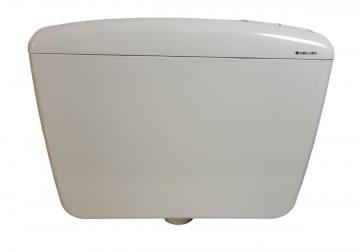 Reservoir WC Double touche semis-bas Complet Chasse Robinet Flotteur Tube