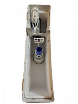 Reservoir WC Double touche semis-bas Complet Chasse Robinet Flotteur Tube