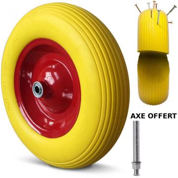 Roue-de-Brouette-Increvable-3.50-8-260Kg-Axe-Ø-20mm