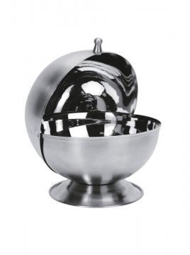 Sucrier boule en inox