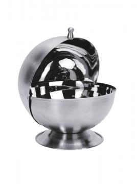 Sucrier boule en inox