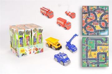 Tapis de jeu + véhicules