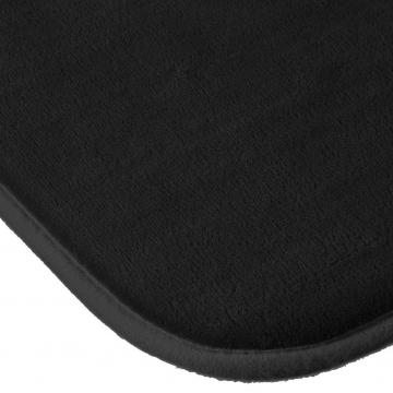 Tapis SDB memoire de forme Noir