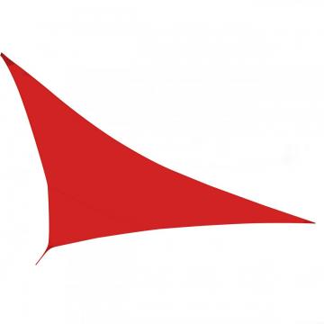 Toile d'ombrage rouge 3.6 x 3.6