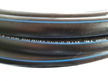 Tuyau-eau-potable-PEHD-NF-D25-PN20-100M