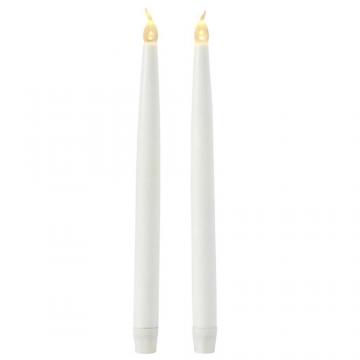Bougie à led Ø 2.1  H 28 cm  X 2 Pièces